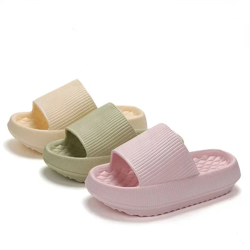 Women’s Thick Platform Cloud Slippers – Soft EVA Pillow Slides