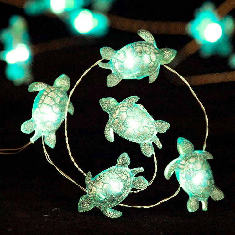 2M Sea Animal String Lights – Ocean-Themed Party Decor