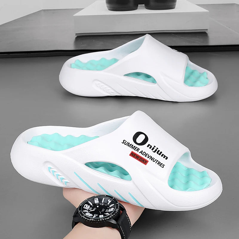 Men’s Massage Slippers – Comfortable Indoor & Outdoor Sandals