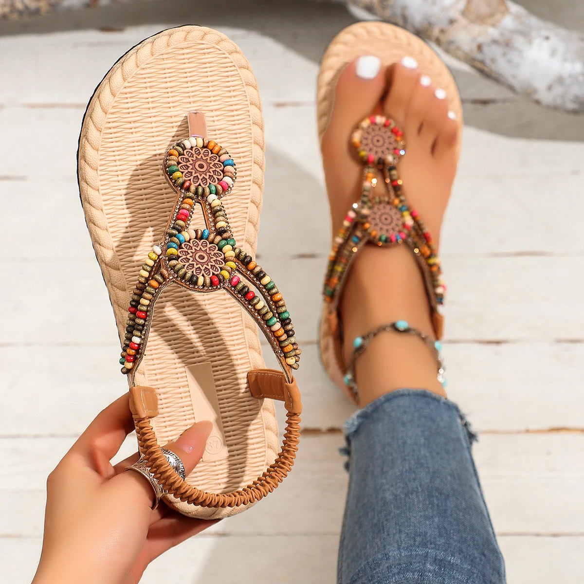 SphereGoods Retro Roman Sandals