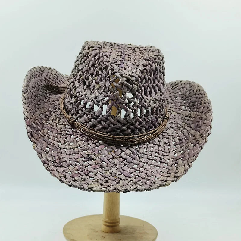 SphereGoods Natural Cowboy Hat
