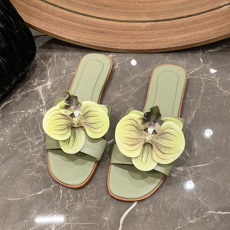 SphereGoods Women's Floral Sandals