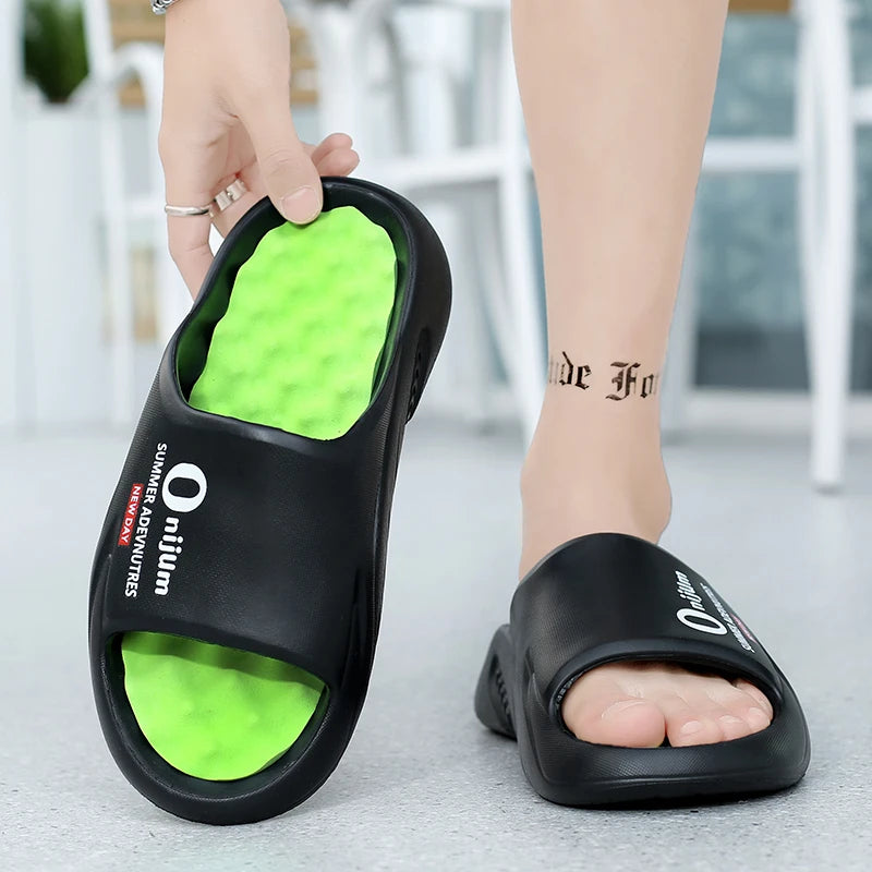 Men’s Massage Slippers – Comfortable Indoor & Outdoor Sandals