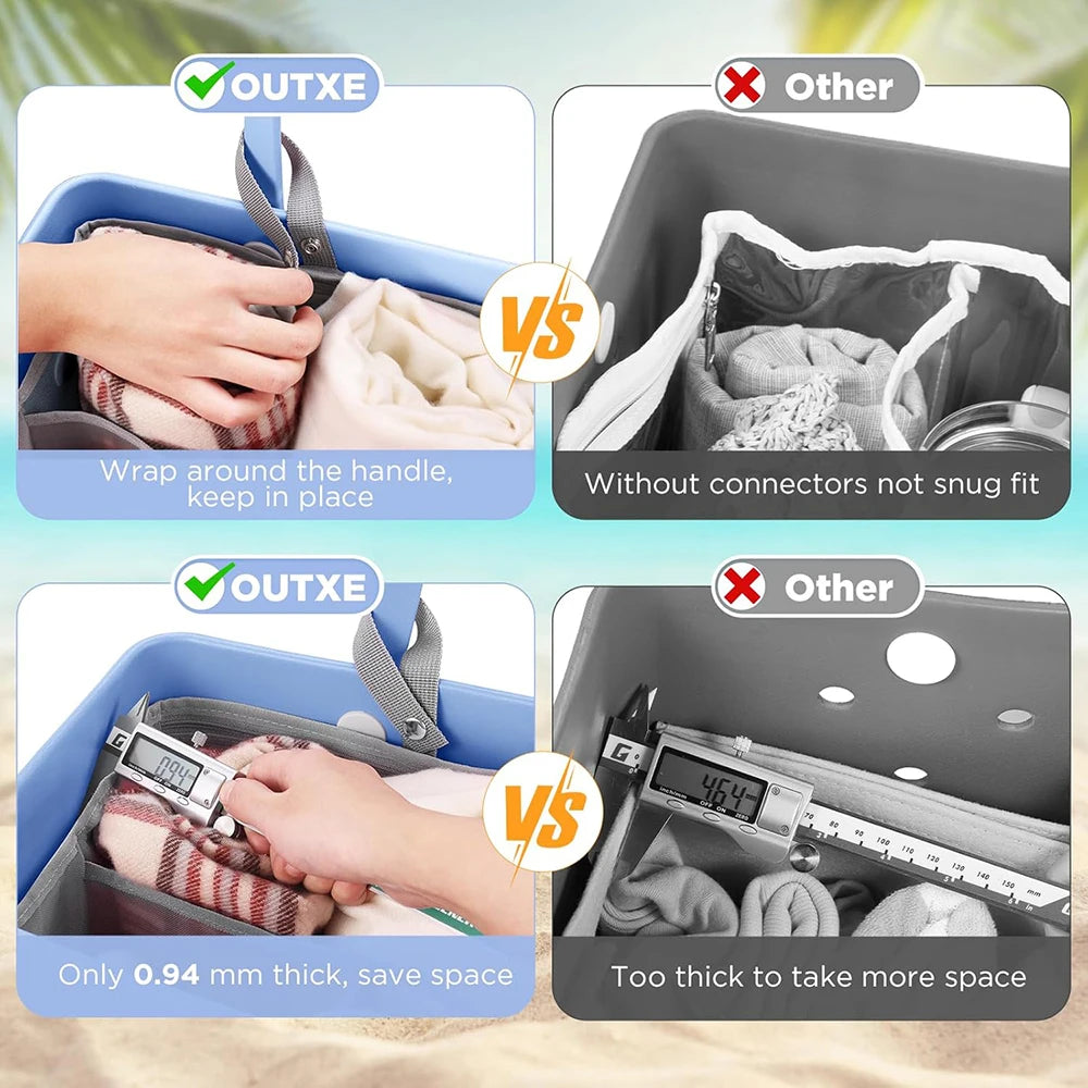 Beach Bag Organizer – Mesh Divider, Sandproof