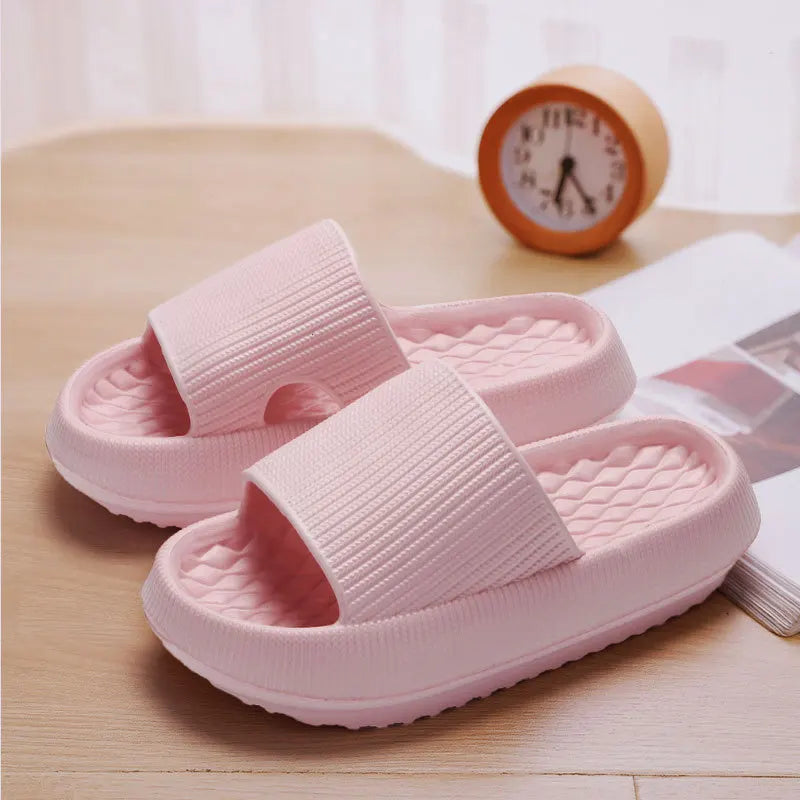 Women’s Thick Platform Cloud Slippers – Soft EVA Pillow Slides