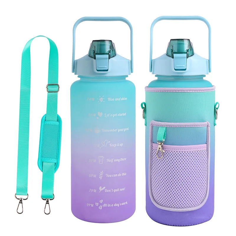 2L Water Bottle Sleeve – Insulated Case with Strap for Outdoor & Sports Use