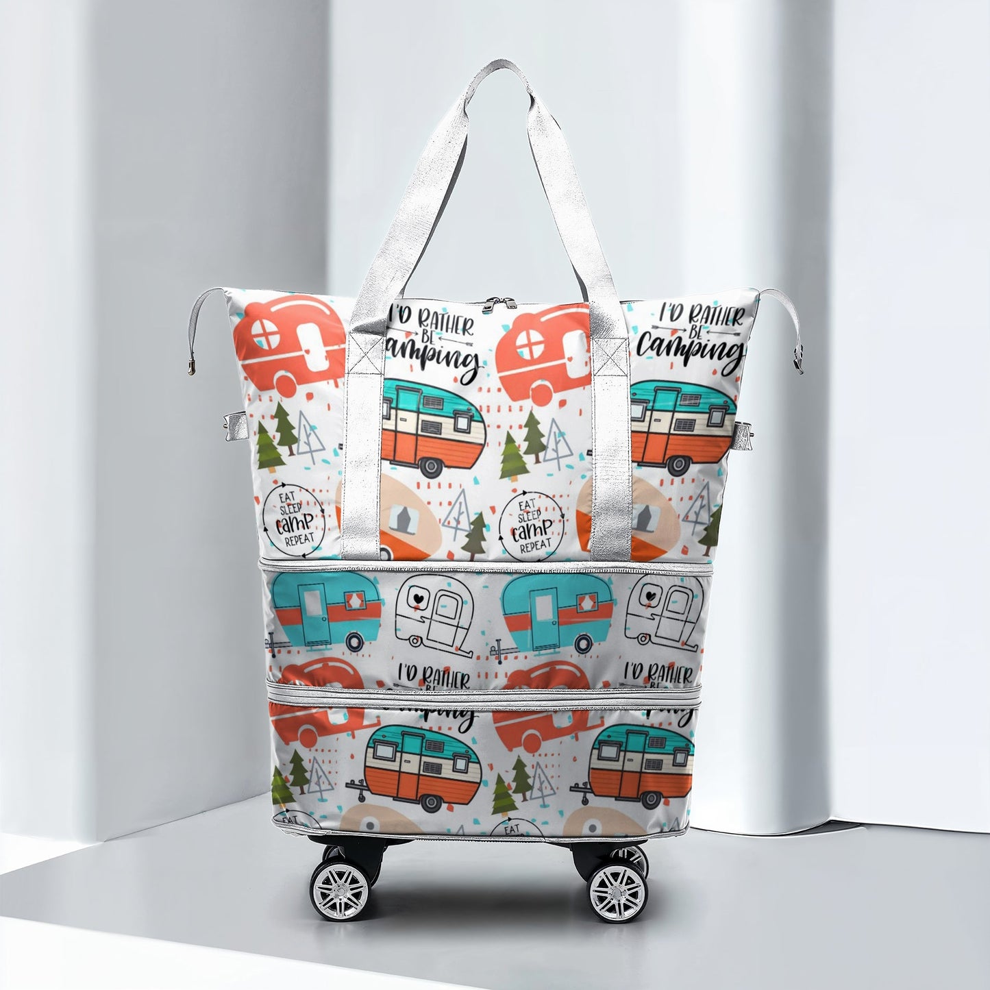 Spheregoods™ Luggage Bag Campers Delight - Orange