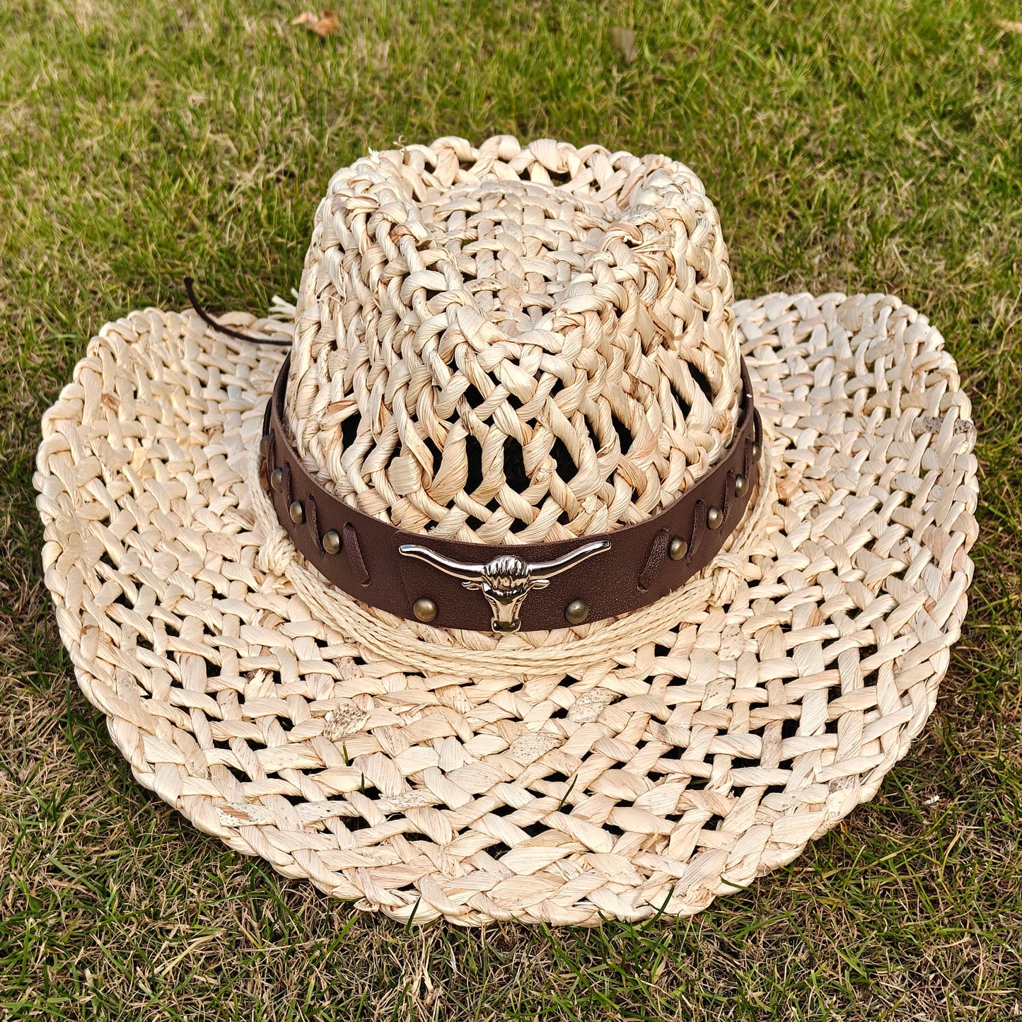 SphereGoods Natural Cowboy Hat