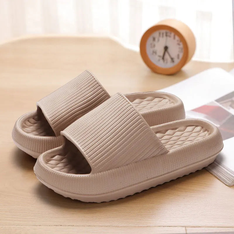 Women’s Thick Platform Cloud Slippers – Soft EVA Pillow Slides