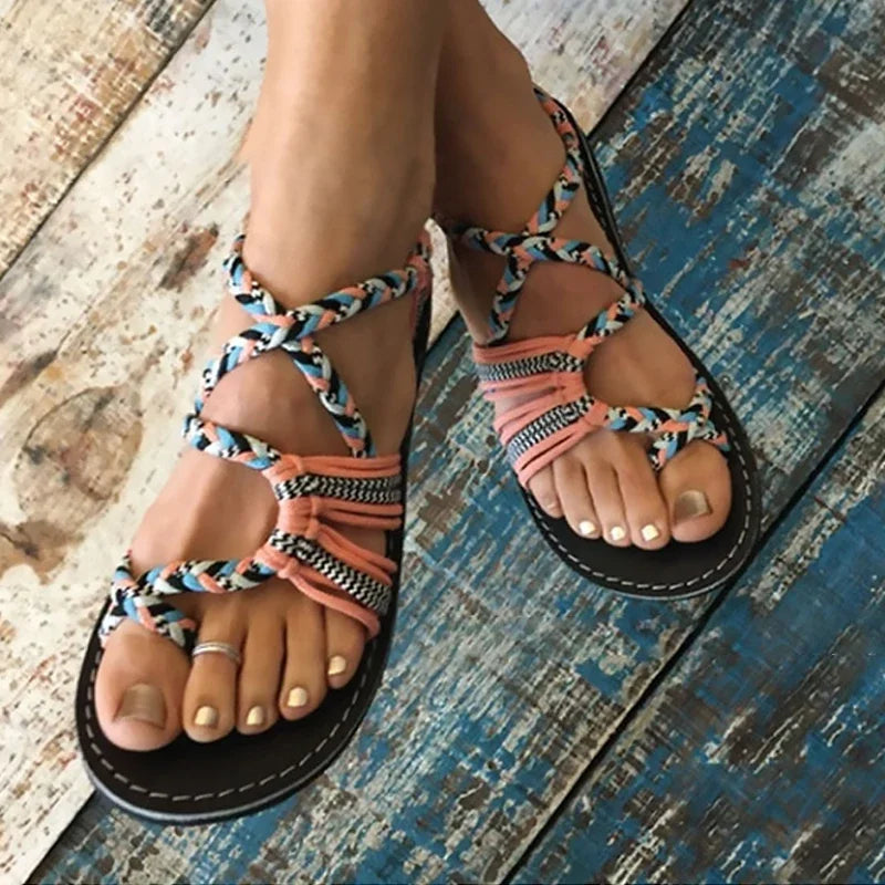 SphereGoods Rope Knot Sandals