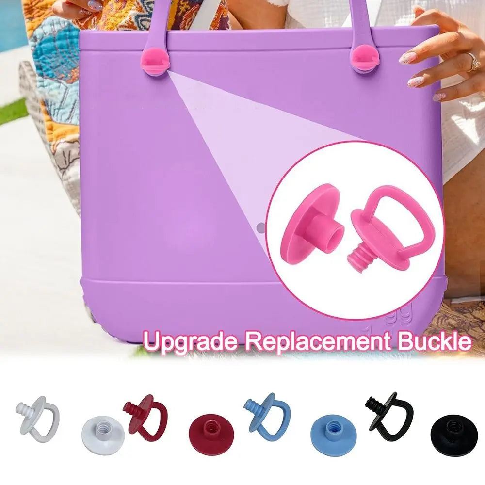 Rubber Bag Screw Caps – DIY Handle & Strap Accessories for Beach Bags