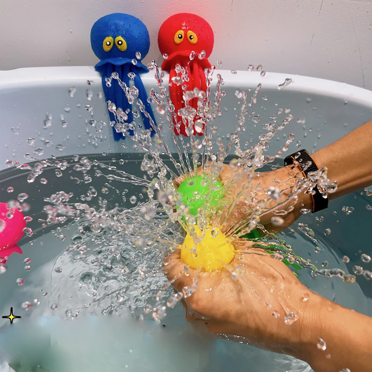 SphereGoods Water Spray Octopus – Fun Bath & Summer Toy