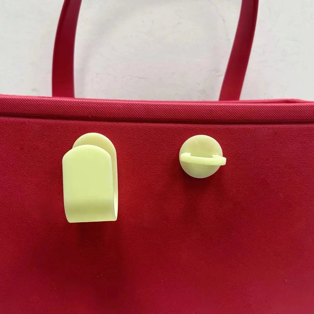 Rubber Bag Screw Caps – DIY Handle & Strap Accessories for Beach Bags