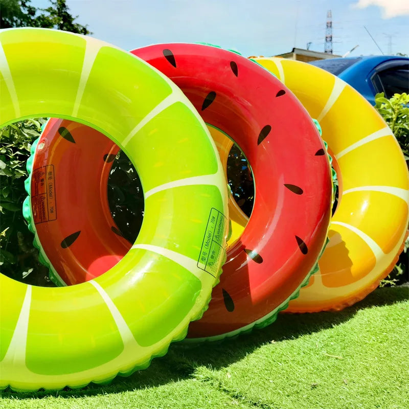 SphereGoods Watermelon Swim Ring – Fun Inflatable Pool Float
