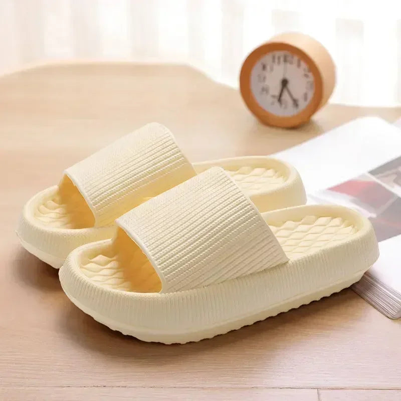 Women’s Thick Platform Cloud Slippers – Soft EVA Pillow Slides