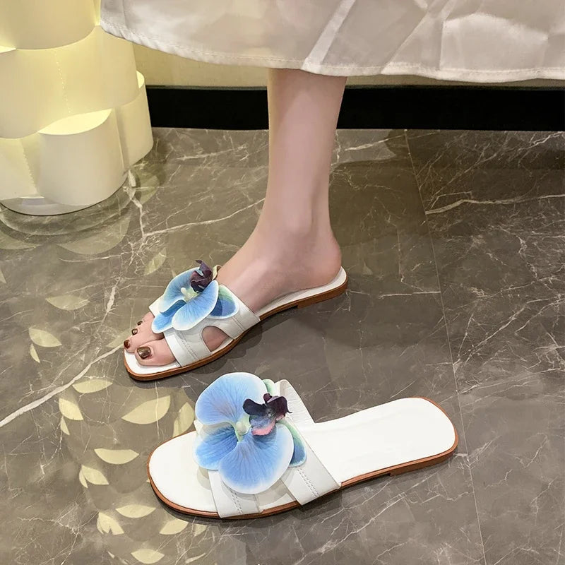 SphereGoods Women's Floral Sandals