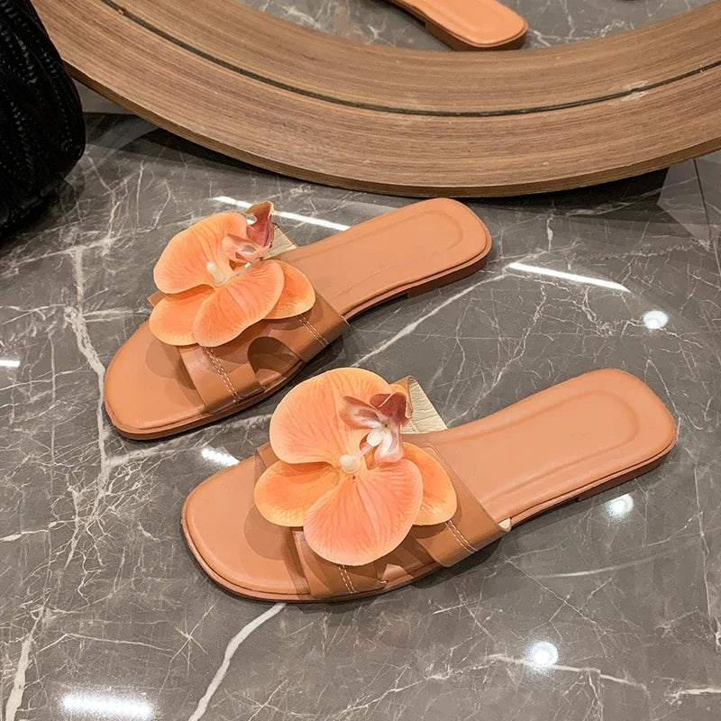SphereGoods Women's Floral Sandals