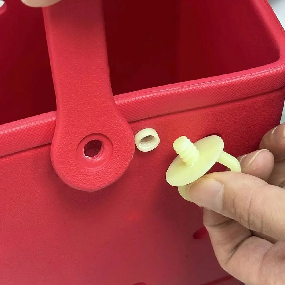 Rubber Bag Screw Caps – DIY Handle & Strap Accessories for Beach Bags