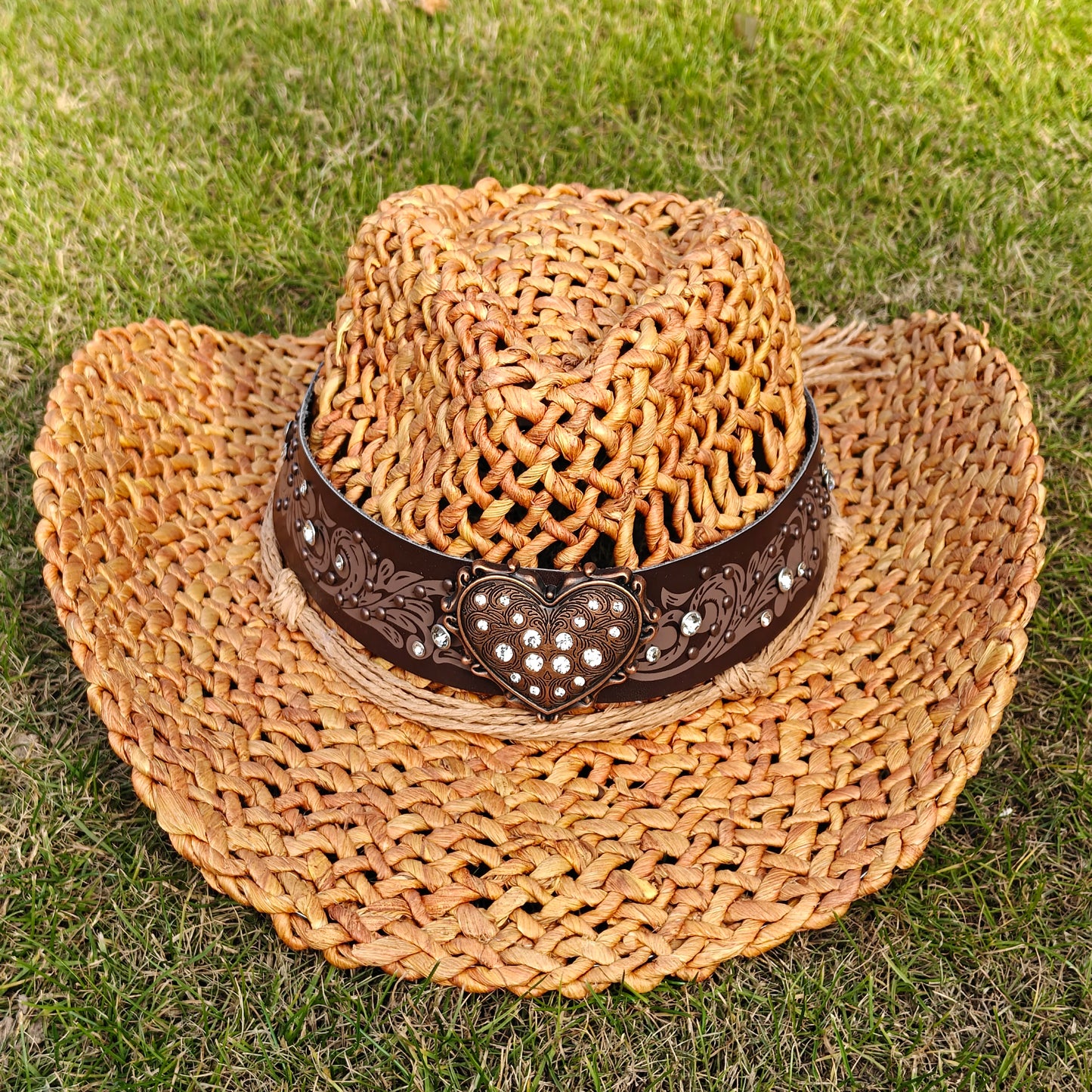 SphereGoods Natural Cowboy Hat