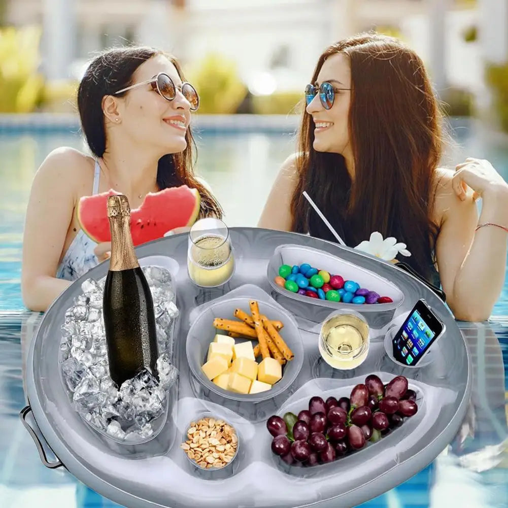 SphereGoods Floating Drink Holder – Pool Party Tray