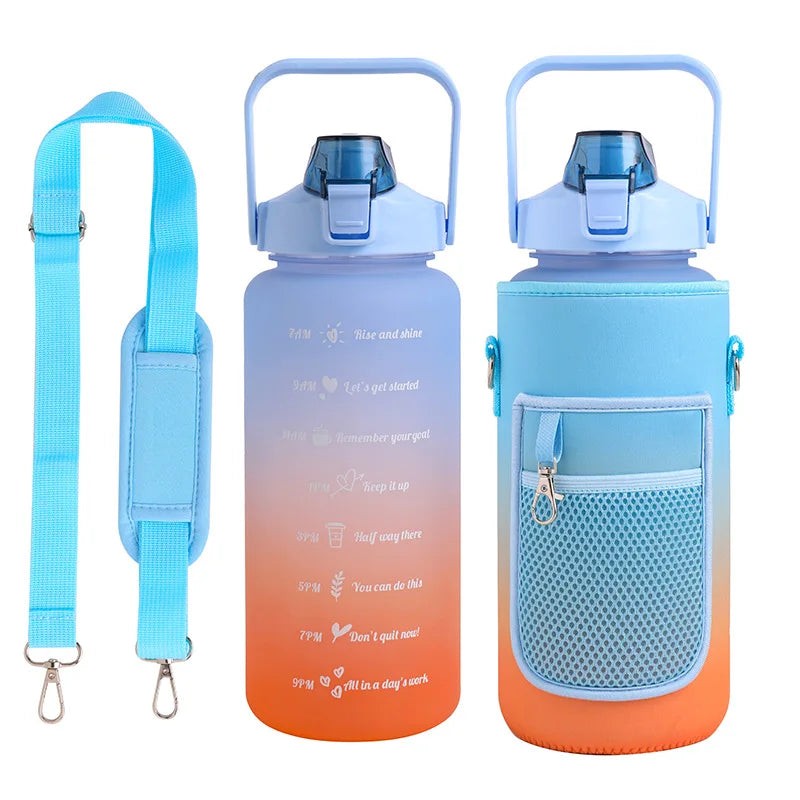 2L Water Bottle Sleeve – Insulated Case with Strap for Outdoor & Sports Use