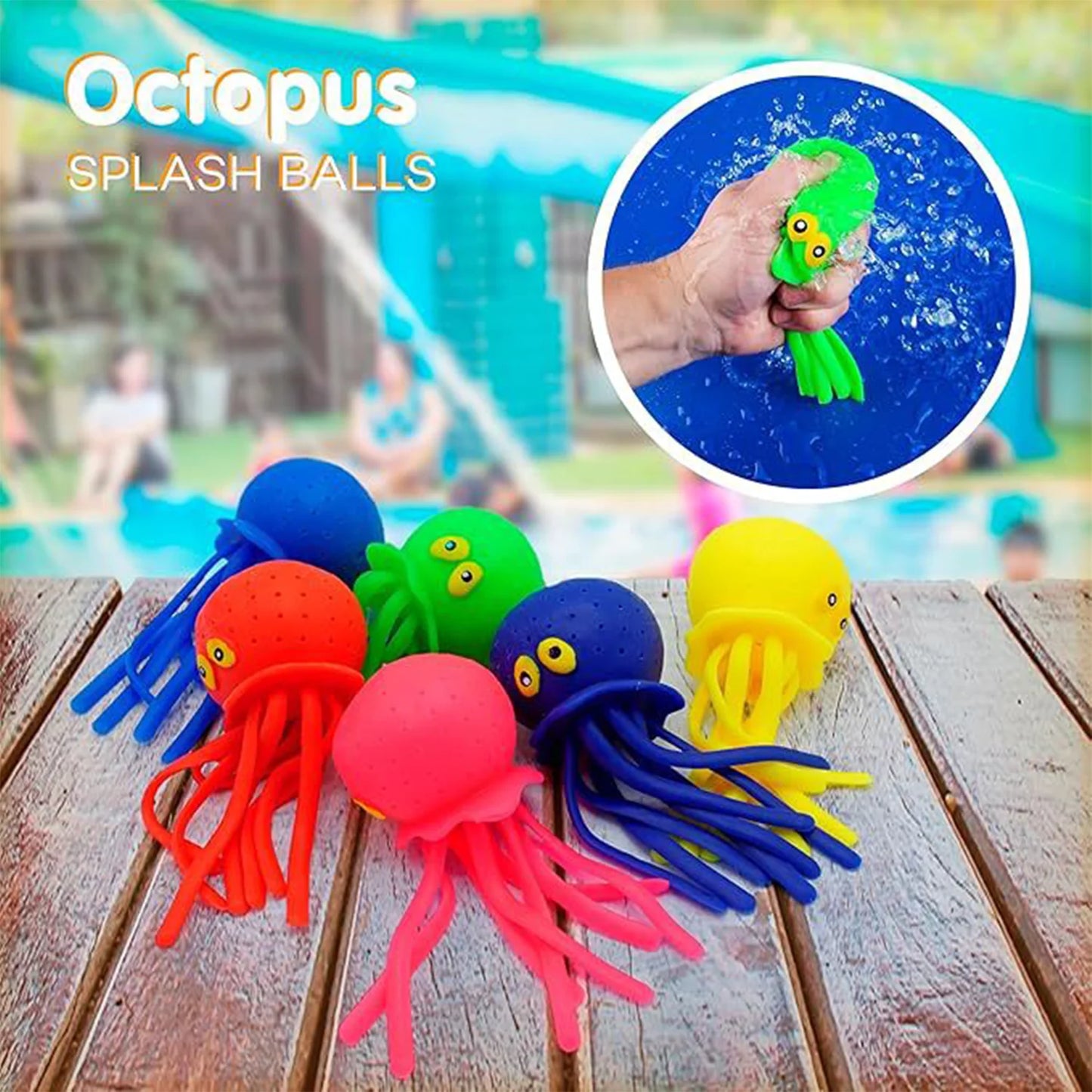 SphereGoods Water Spray Octopus – Fun Bath & Summer Toy