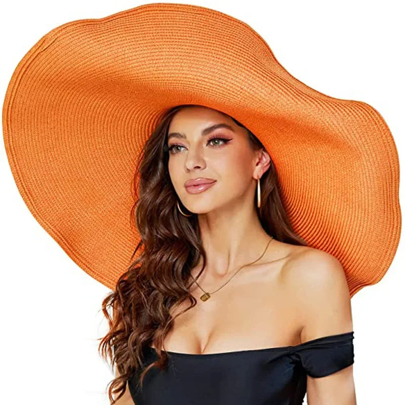 SphereGoods Oversized 70cm Beach Hat