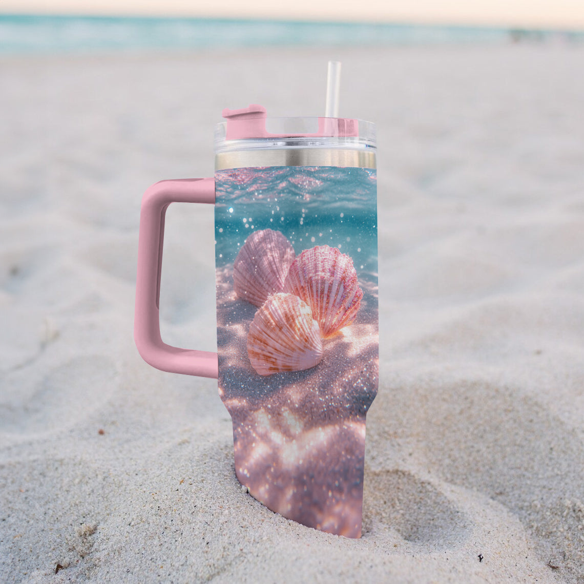Spheregoods Tumbler Seashell Symphony
