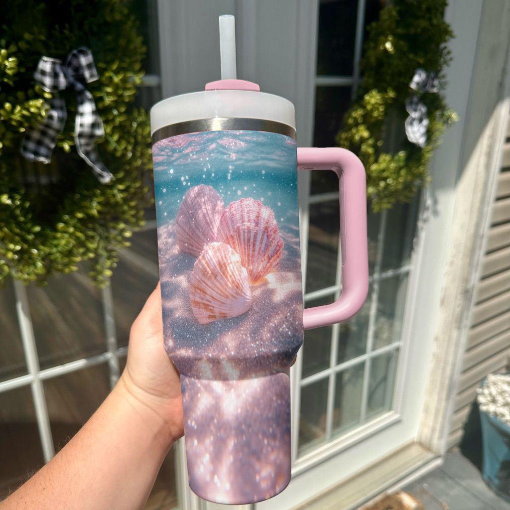 Spheregoods Tumbler Seashell Symphony