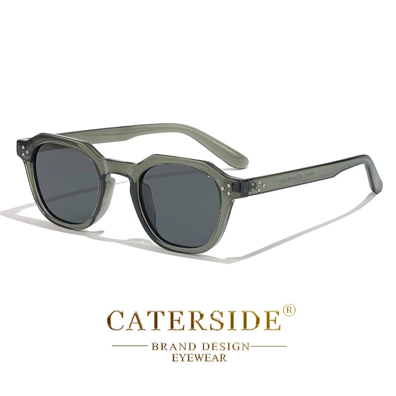 CATERSIDE Retro Polarized Sunglasses – Ultralight TR90 Frame