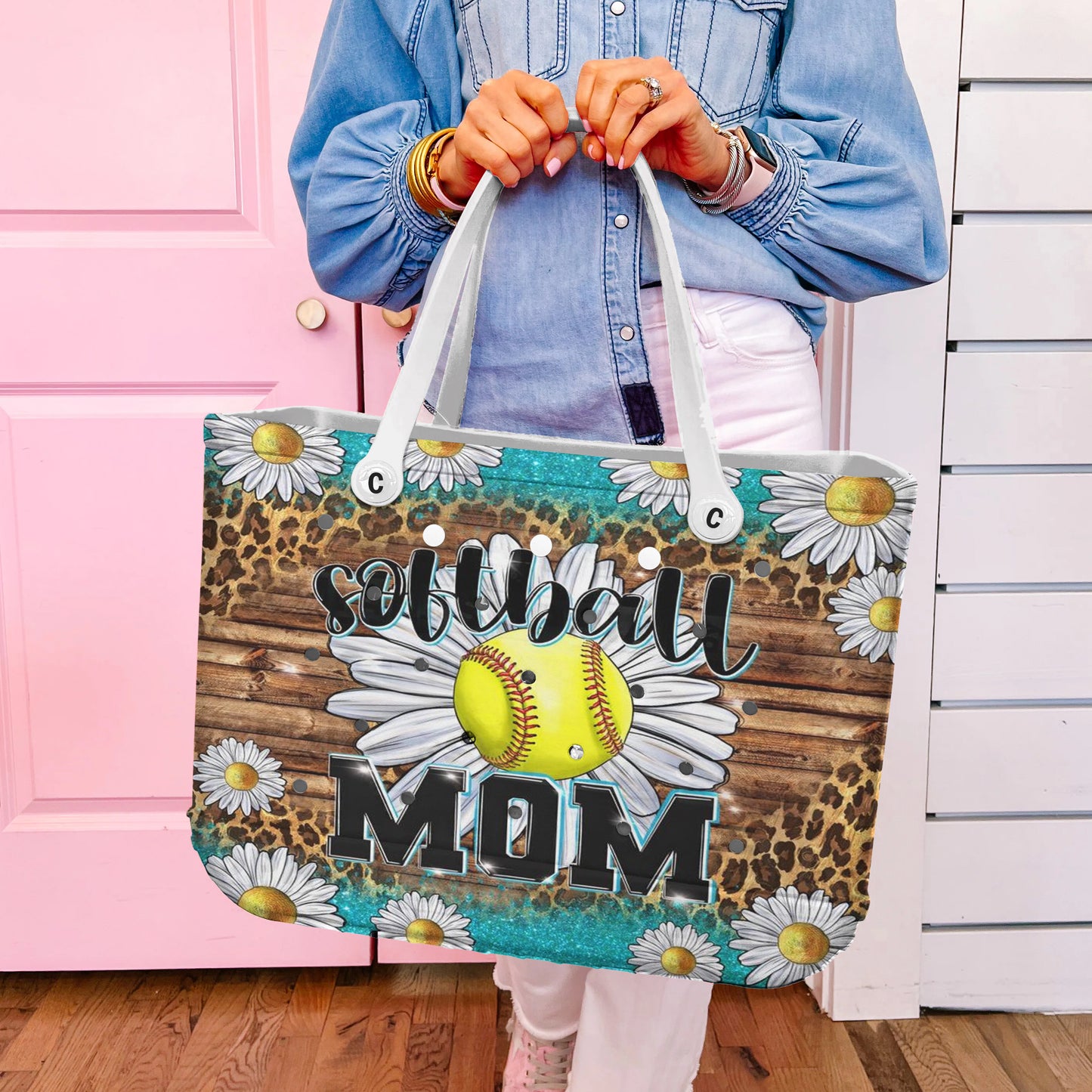 Spheregoods Cee™ Bag Softball Mom Bloom