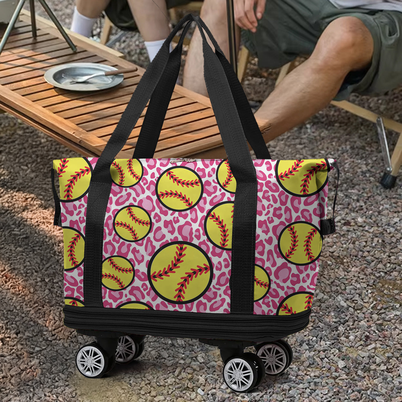 Spheregoods Luggage Bag Softball Spotted Sling