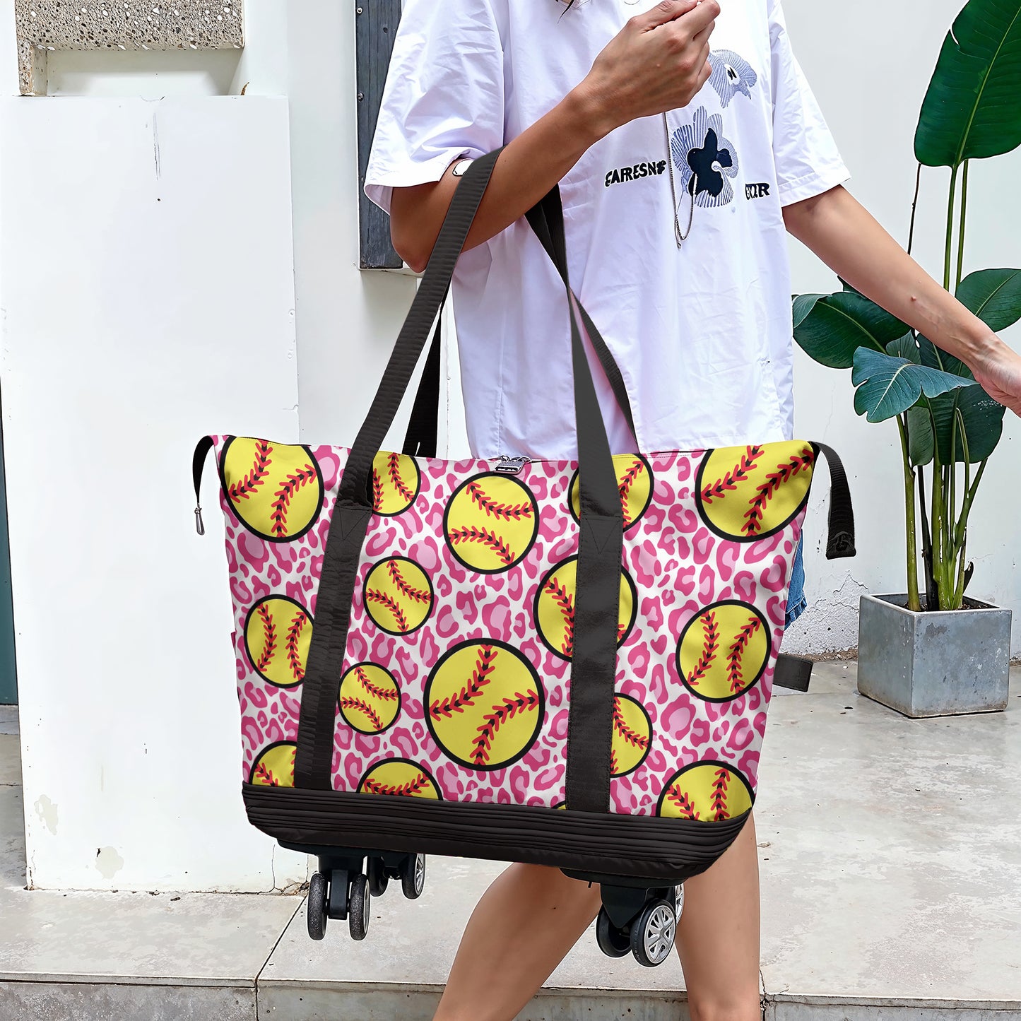 Spheregoods Luggage Bag Softball Spotted Sling