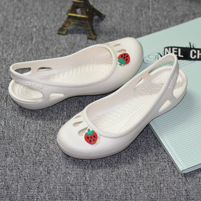 Lightweight Non Slip Nurse Garden Outdoor Jelly Cave Shoes