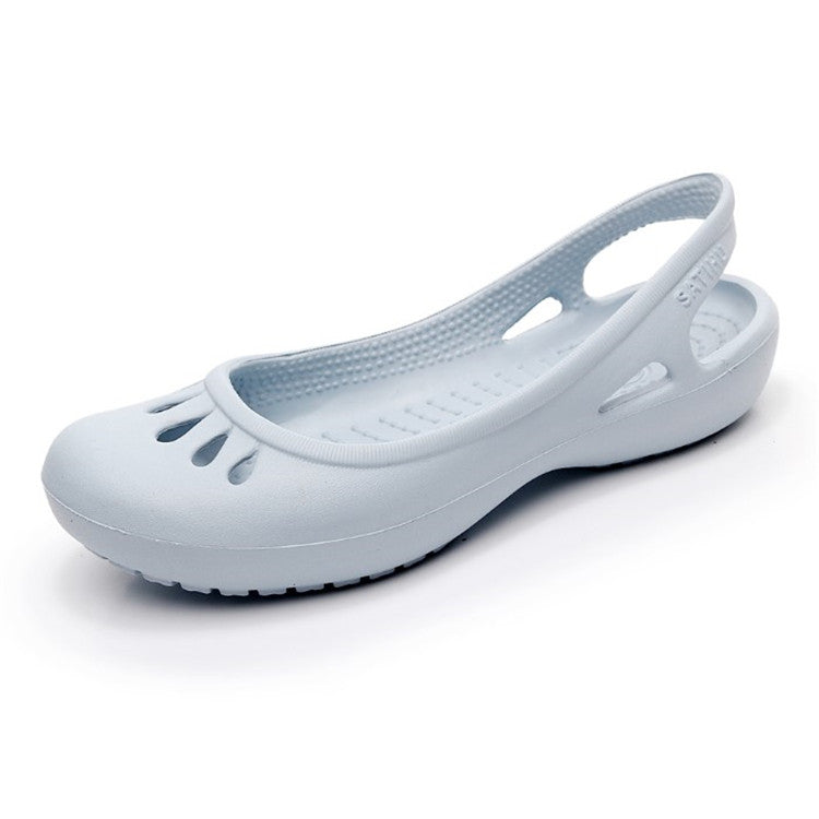 Lightweight Non Slip Nurse Garden Outdoor Jelly Cave Shoes