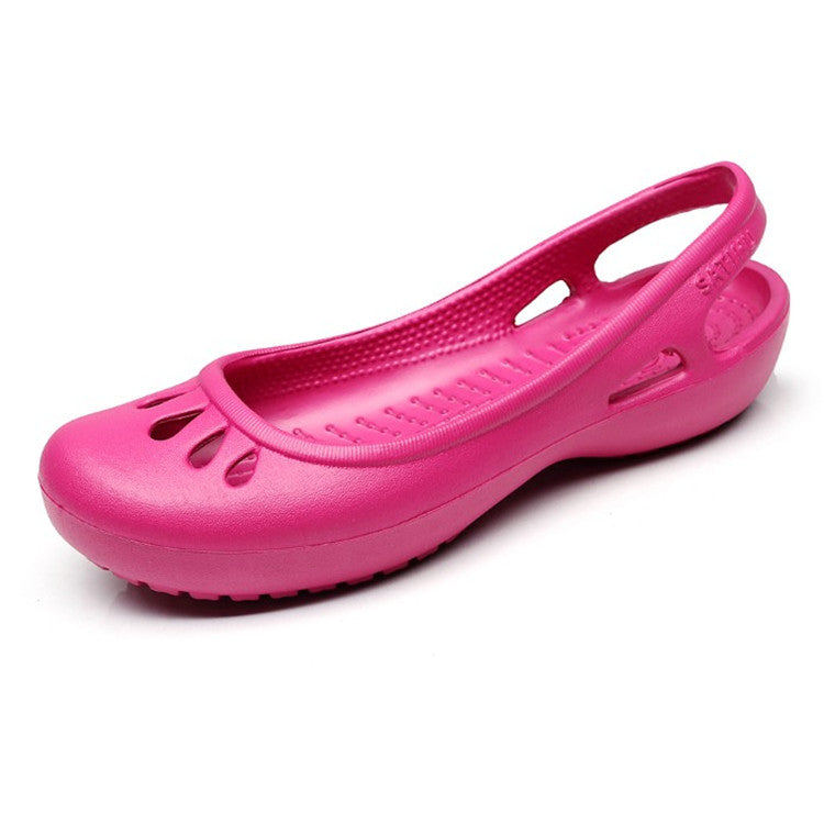 Lightweight Non Slip Nurse Garden Outdoor Jelly Cave Shoes