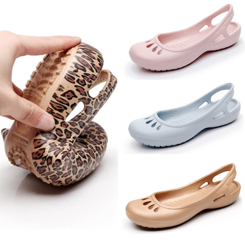 Lightweight Non Slip Nurse Garden Outdoor Jelly Cave Shoes