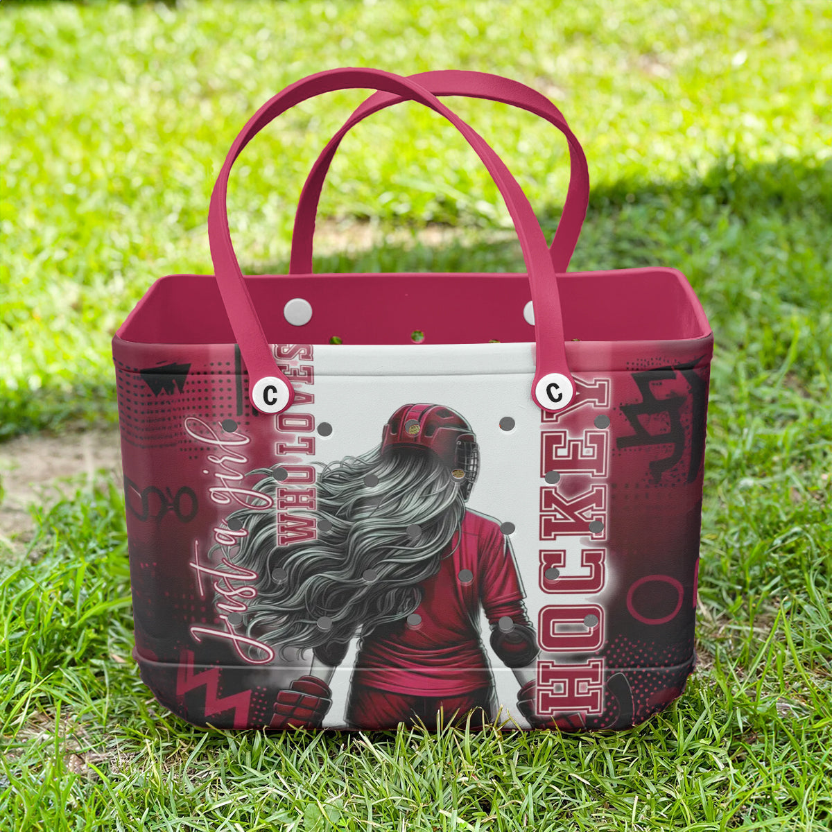 Spheregoods Cee™ Bag Loves Hockey