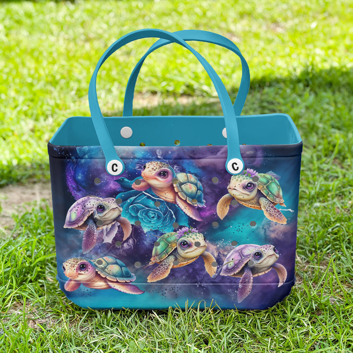 Spheregoods Cee™ Bag Cosmic Turtle Neon