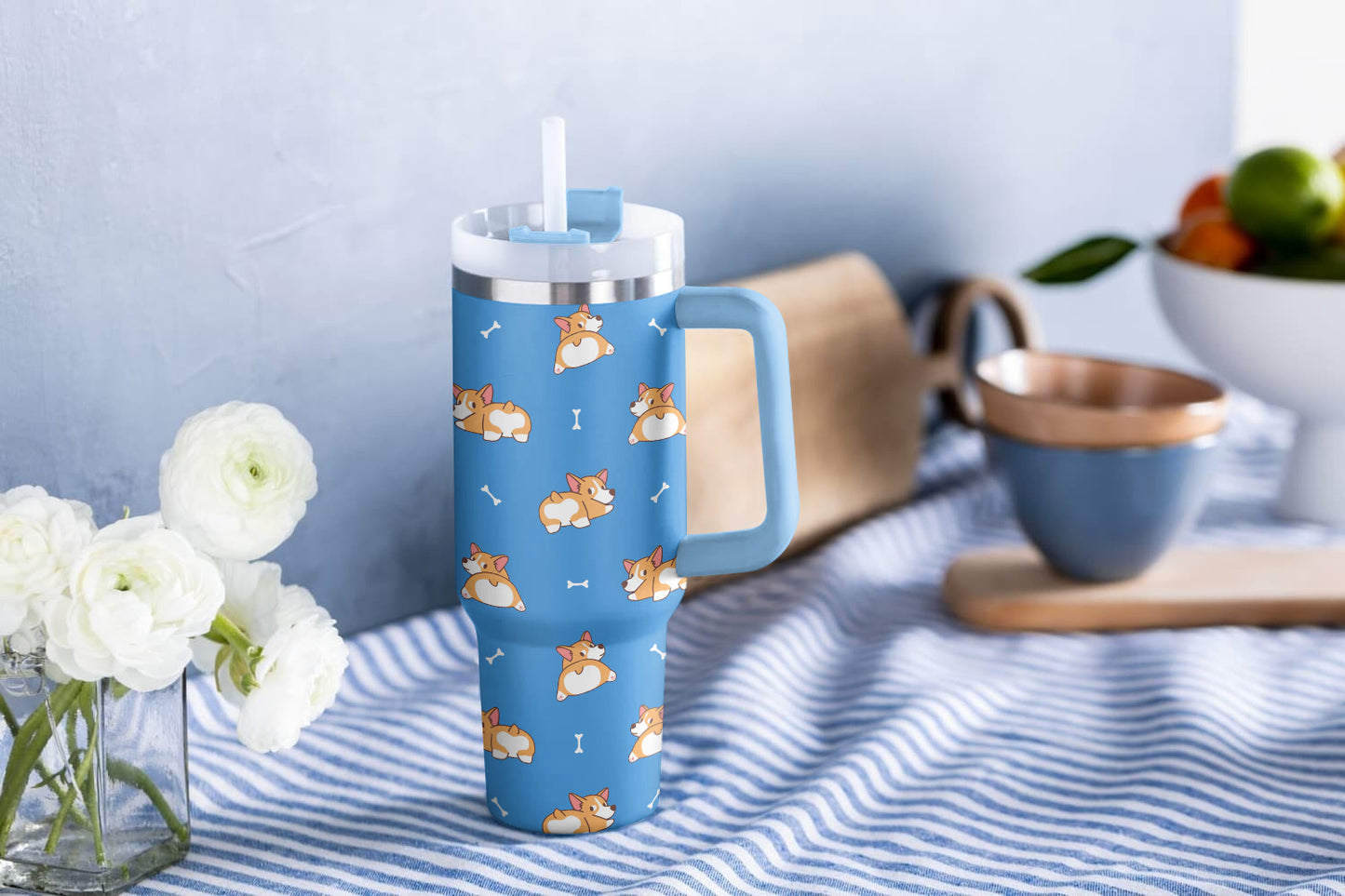Spheregoods Tumbler Corgi Cutie