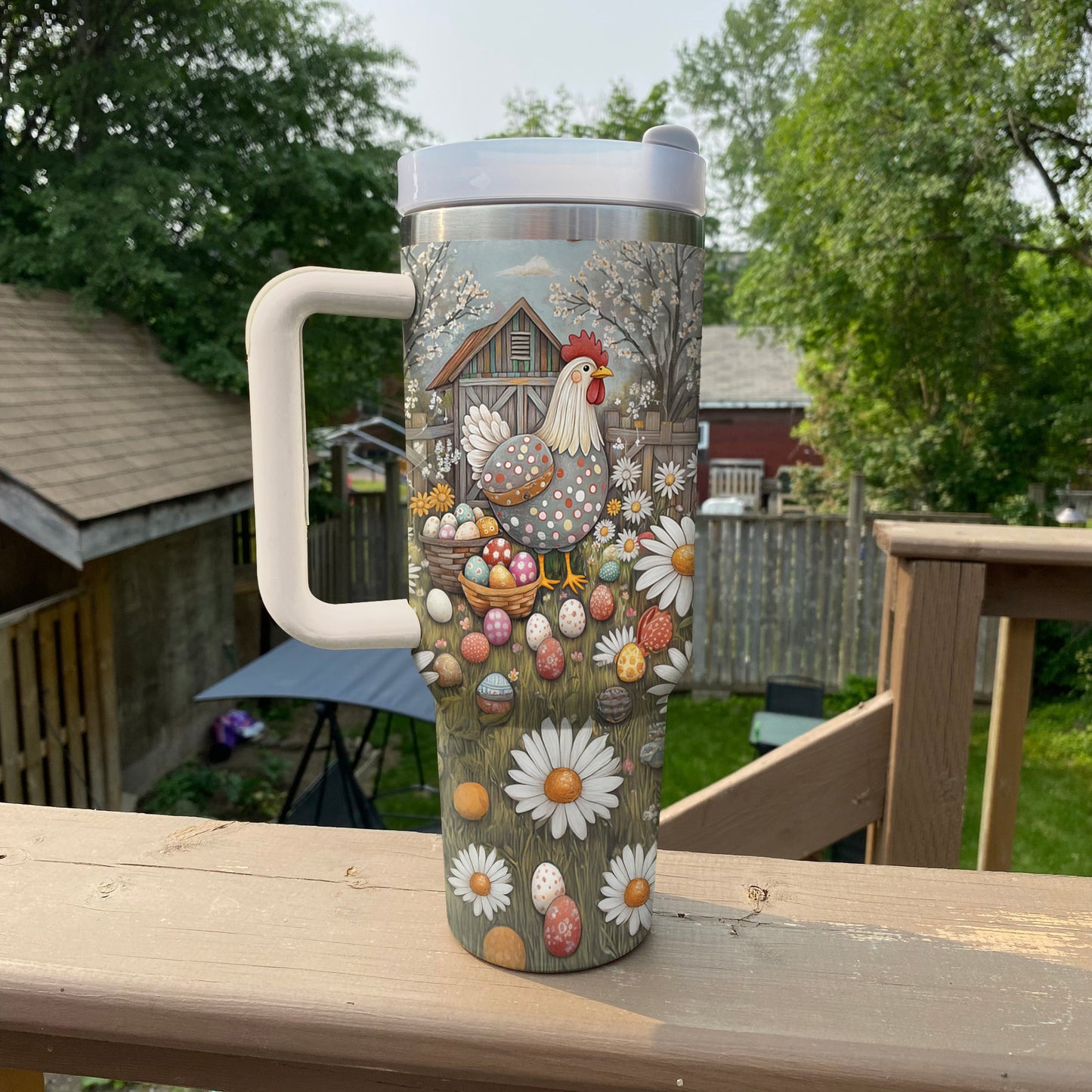 Spheregoods Tumbler Blossom Hen
