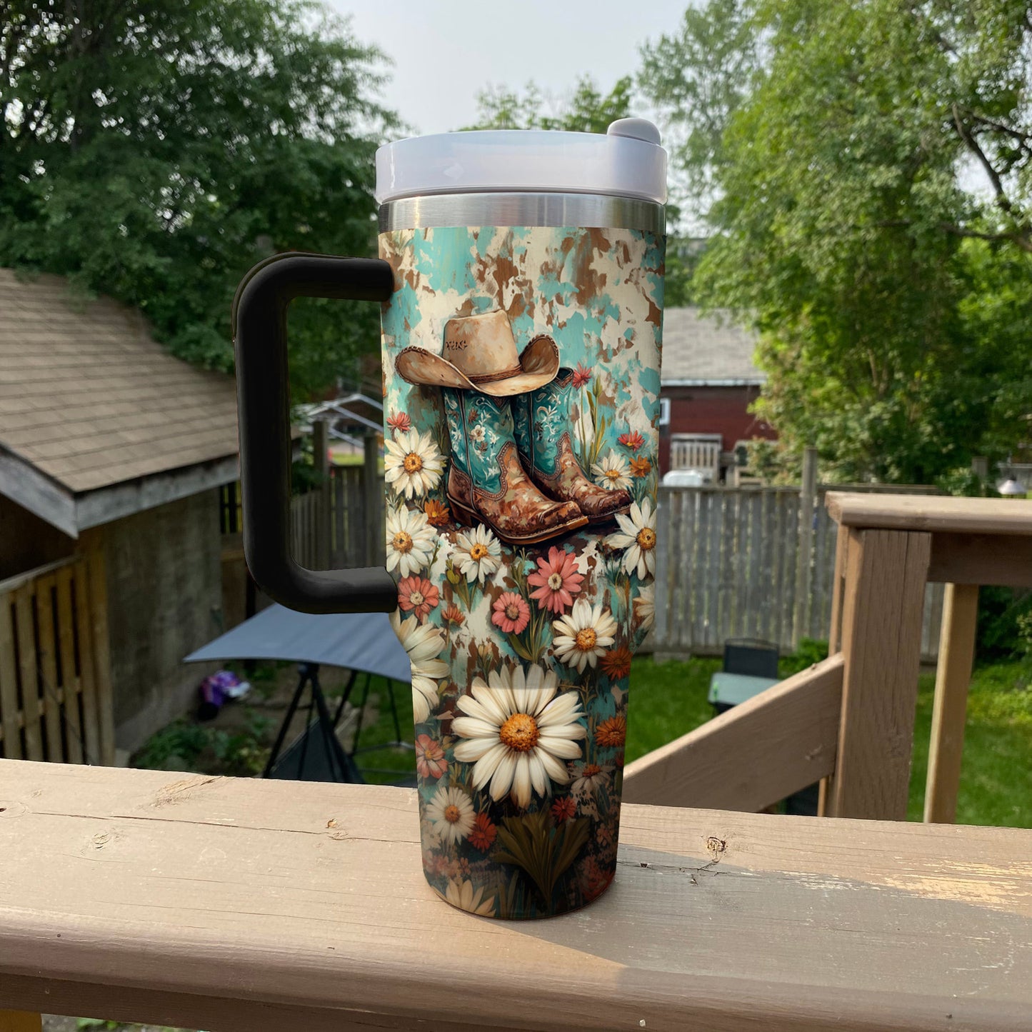 Spheregoods Tumbler Cowgirl Bloomm