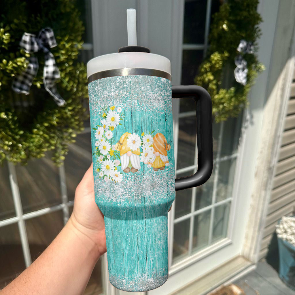Spheregoods Tumbler Daisy Gnome