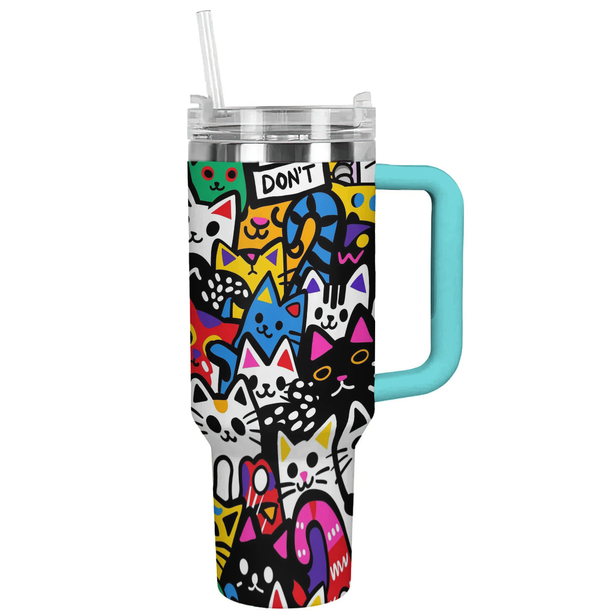 Spheregoods Tumbler Feline Frenzy