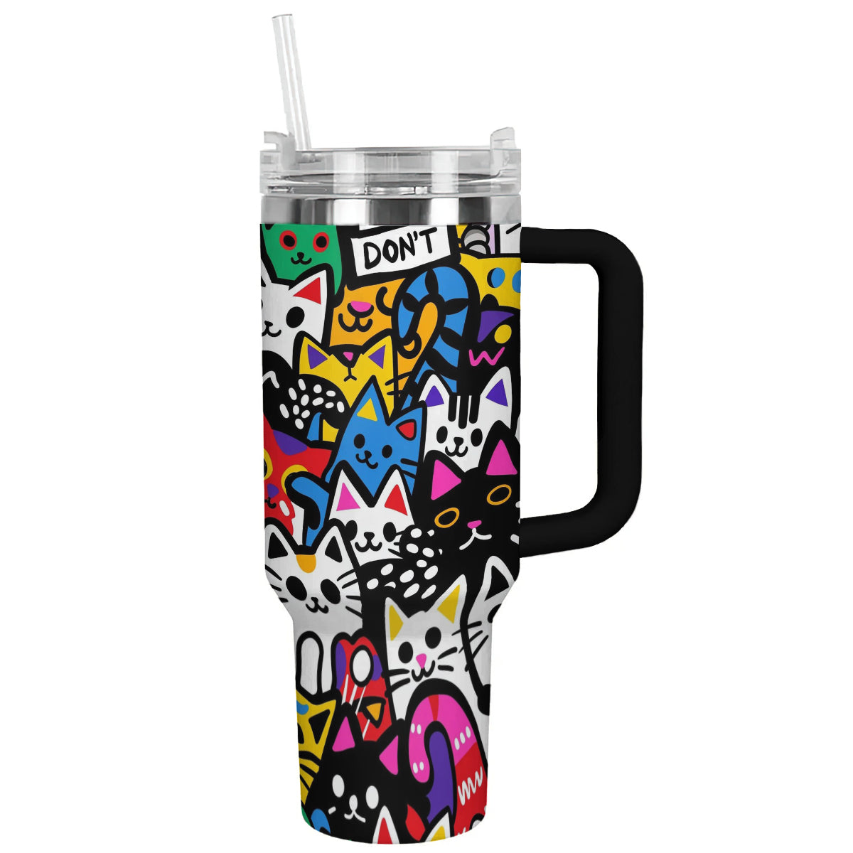 Spheregoods Tumbler Feline Frenzy