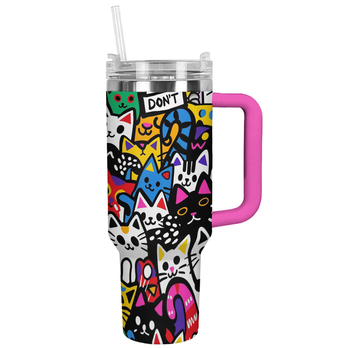 Spheregoods Tumbler Feline Frenzy