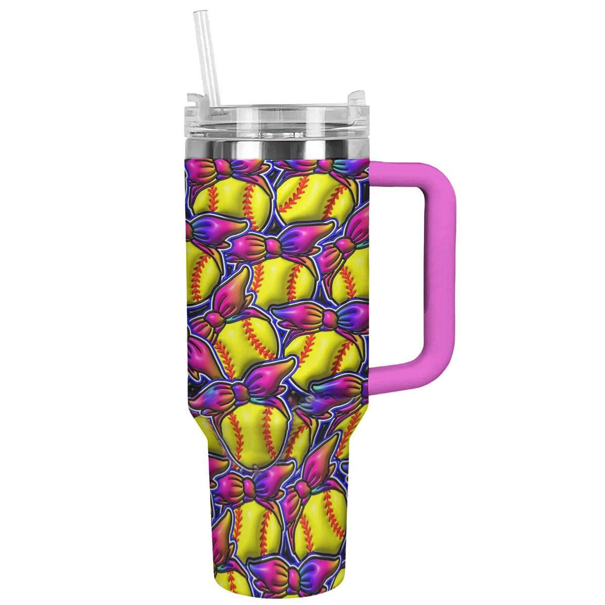 Spheregoods Tumbler Softball Sparkle