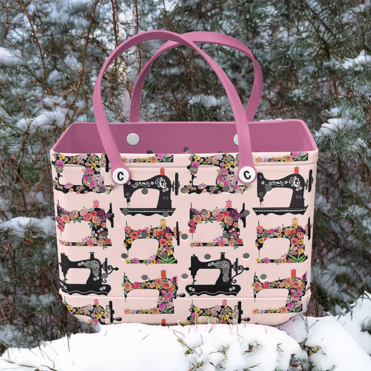 Spheregoods Cee™ Bag Floral Sewing Machines