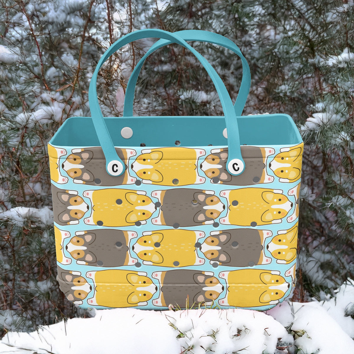 Spheregoods Cee™ Bag Chasing Corgi