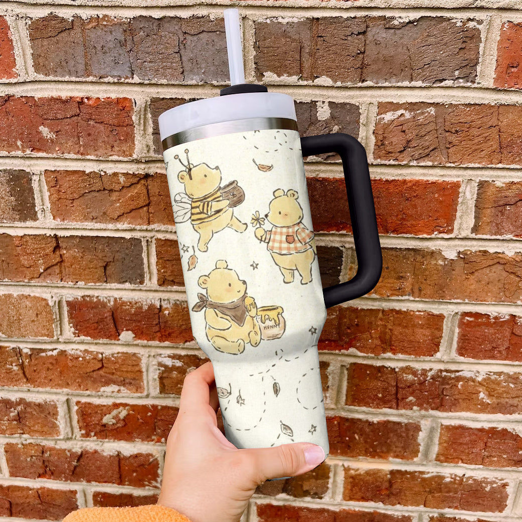 Spheregoods Tumbler Honey Bear Stroll